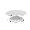 10/12 INCH Baking Tools Aluminum Alloy Birthday Cake Turntable Plastic Ceramic Turntable Glass Turntable Flower Mounting Table