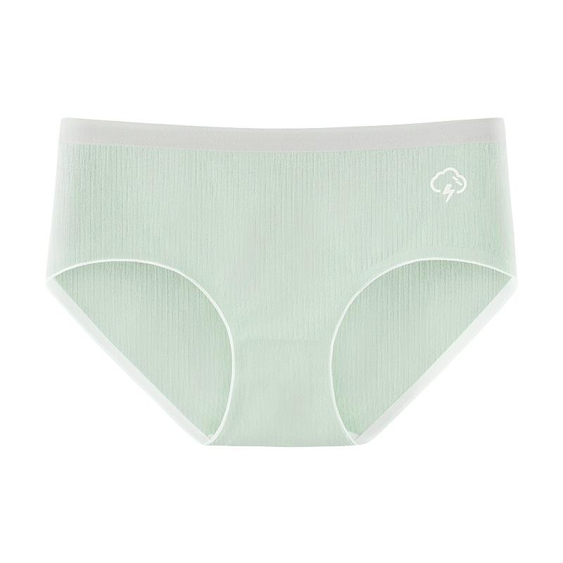 Women's seamless underwear made of pure cotton antibacterial cotton with crotch waist thin triangular Panties