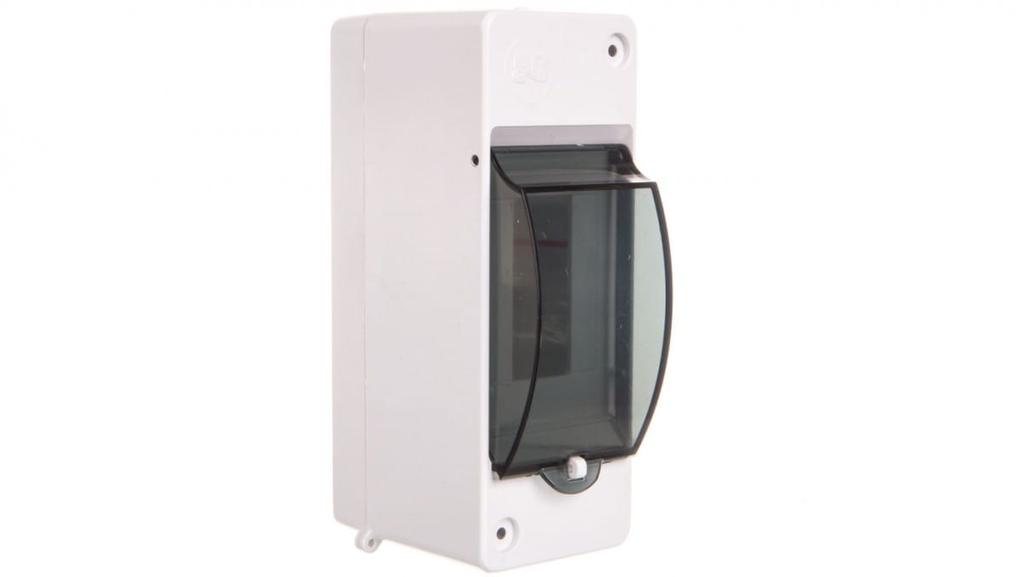 Rozdzielnica Modułowa 1X2 Natynkowa Ip30 Mini S-2 Z Pokrywą Dymną 2302-01