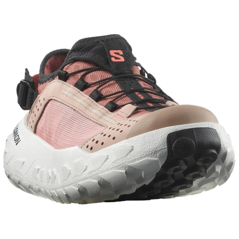 SALOMON SOLAMPHIBIAN Abrasion Resistant Waterproof And Breathable Coverage Low Top Hiking Shoes Women's Pink Sneakers 479428