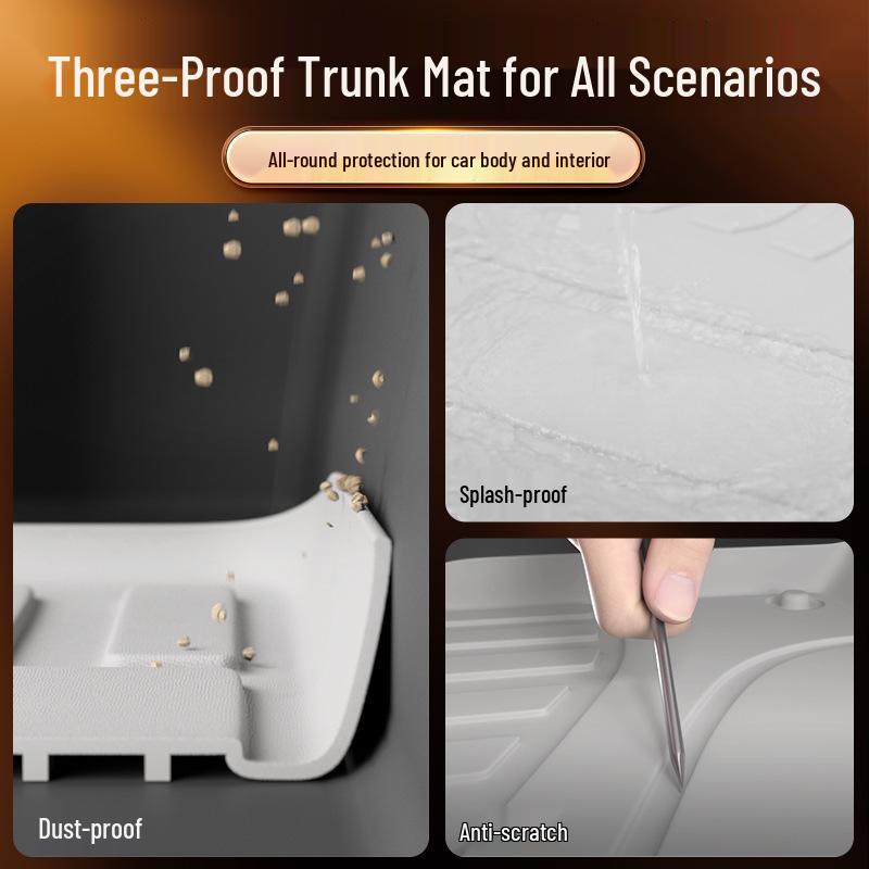 Q05 Rear Trunk TPE Mat for Chang'an Model 26 - Car Interior Accessories