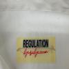 REGULATION Yohji Yamamoto FB-D52-005 COTTON BROAD R-DRAPED SHIRT DRESS Dress 2 whiteUsed