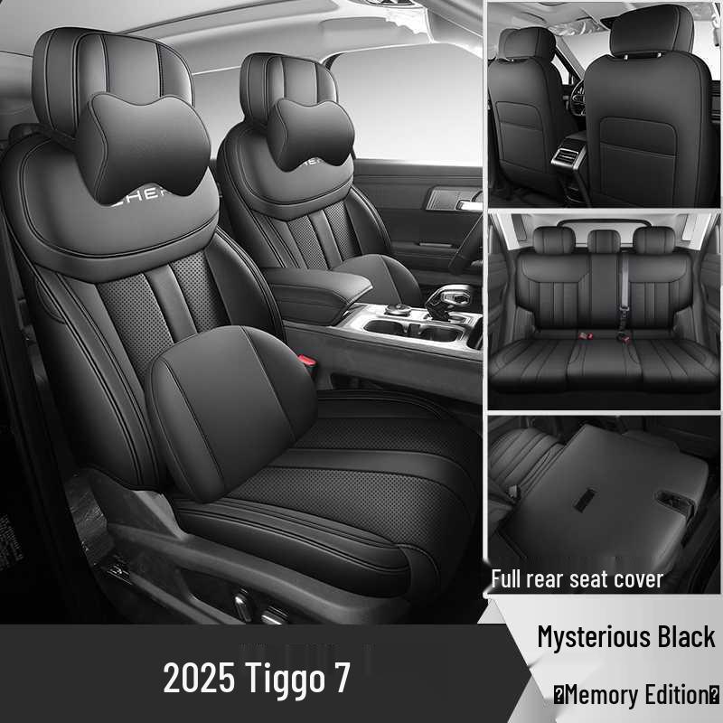 2025-2026 Chery Tiggo 7 7-Seater Full Coverage Car Seat Cover Mat - Four Seasons Usage