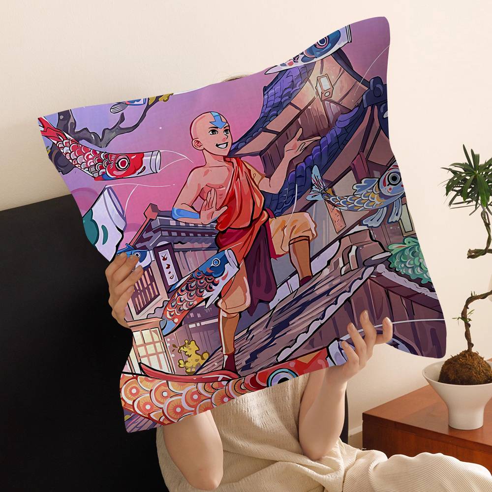Tv Avatar Der Letzte Airbender Kissenbezug Dekokissen Sofa Heimdekoration Hülle Kissenbezüge