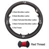 Hand Sewing Car Braid On Steering Wheel Cover for Jeep Commander (XK) 2006-2008 Grand Cherokee III(WK) 2005-2008 Accessories