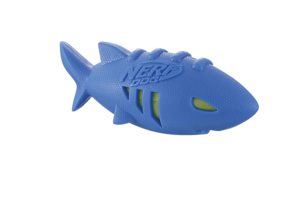 Richell Dog Toy Nerf Dog Water Shark 7i