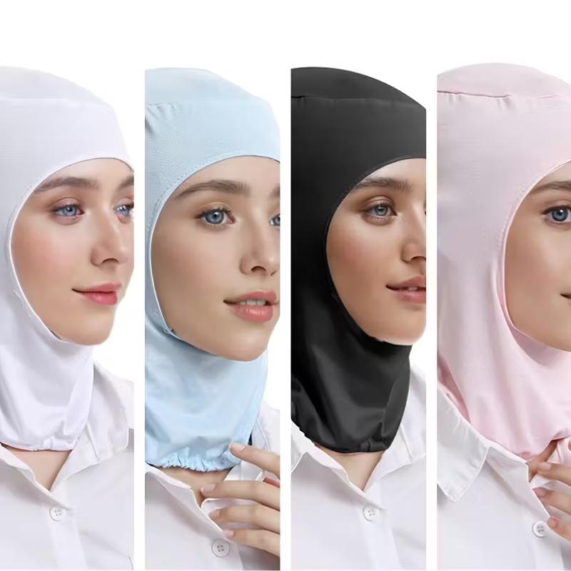 1PC Hat Skin Friendly Elasticity Convenient Neck Protection Comfortable Lightweight Windproof Cotton Fabric Durable