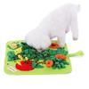 Interactive Snuffle Mat Small To Medium Dogs Cats Rabbits - Non-Slip Chew-Resistant Portable Feeding Toy With Vegetable Print