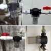 Pipeline 1/2" Water Pump Filter with 100 Mesh Stainless Steel Strainer, Inline Mesh Filter for Garden Watering