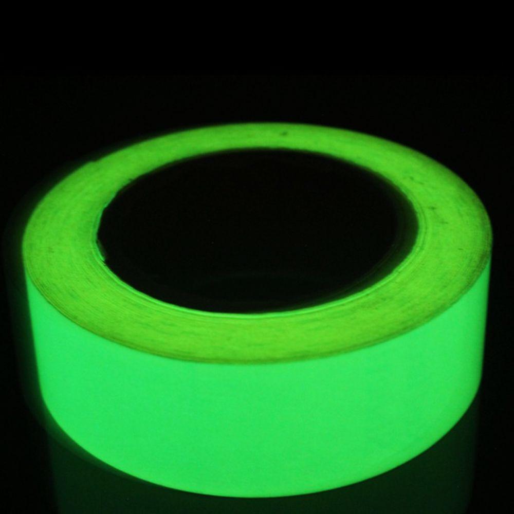 Home Stage Decorations Night Safety Strip Green Fluorescent Luminous Tape Car Reflective Stripe