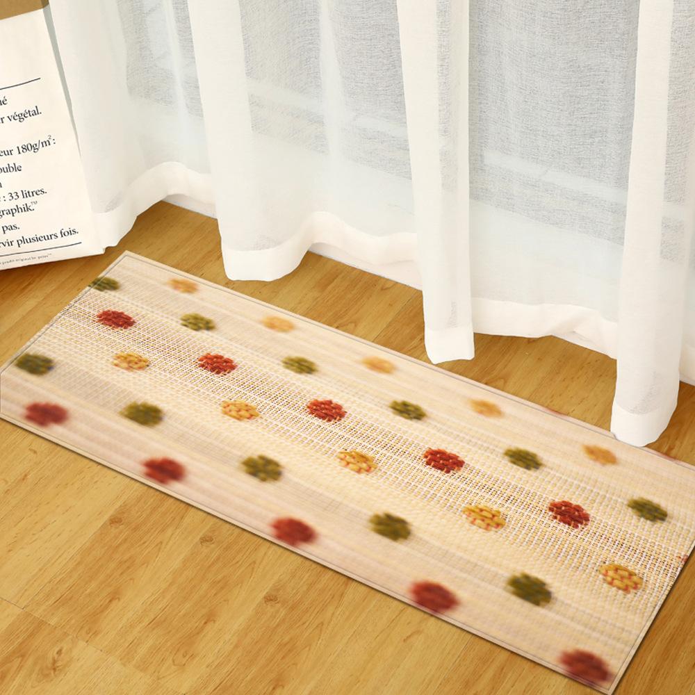 Textured Sand Wardrobe Shoe Cabinet Long Floor Mat