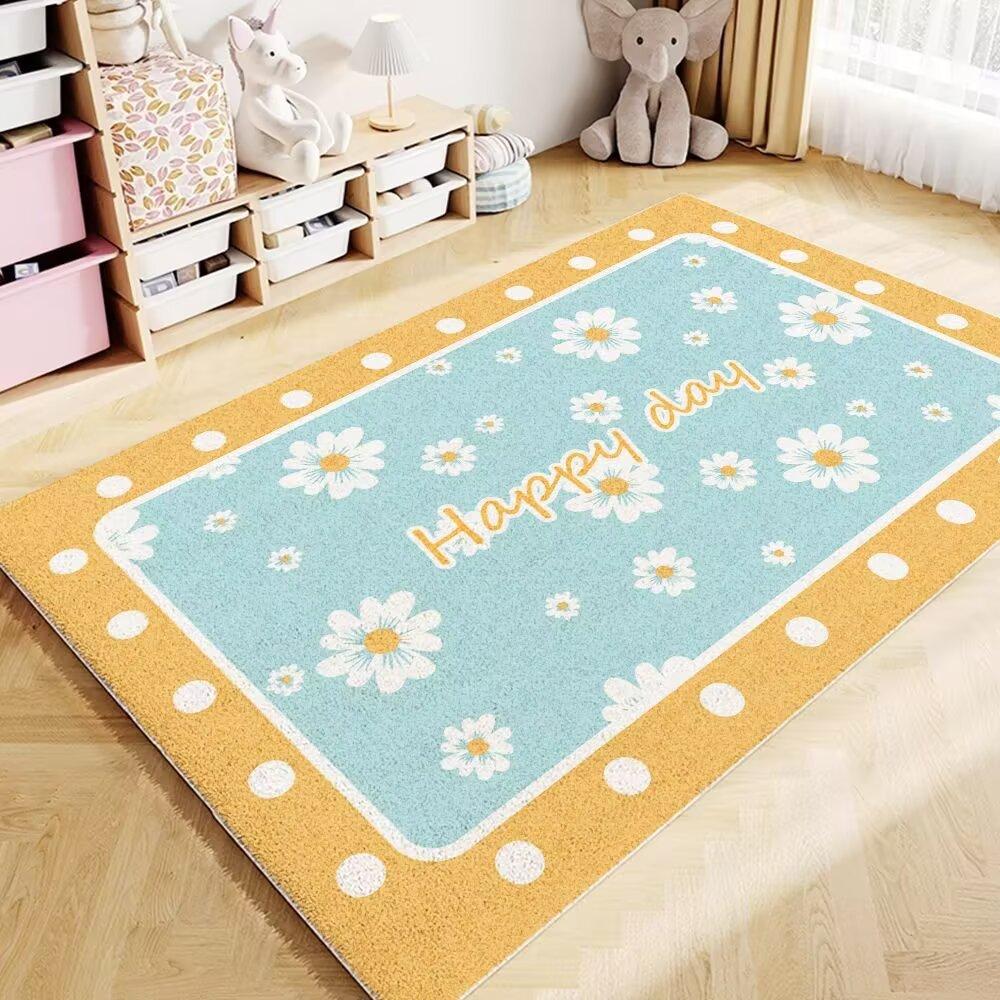 

Новый кремовый ковер для гостиной, ковер для спальни, коврик для эркера, коврик для журнального столика, бытовой одноразовый коврик для пола 140*200CM