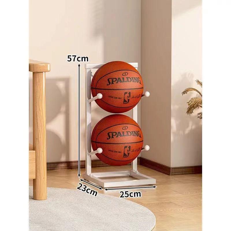 Kindergarten Basketball Hoop and Ball Storage Rack