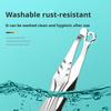 Non-Toxic 1/3 Pcs Stainless Steel Manual Round Head Nose Hair Clip Travel Portable Sharp Nose Hair Cleaning Tool