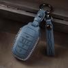 Leather Car Key Case Cover Shell For Toyota Corolla Se  Camry 50 55 Tlc200 Yaris Land Cruiser Prado150 Rav4 Venza Sienna