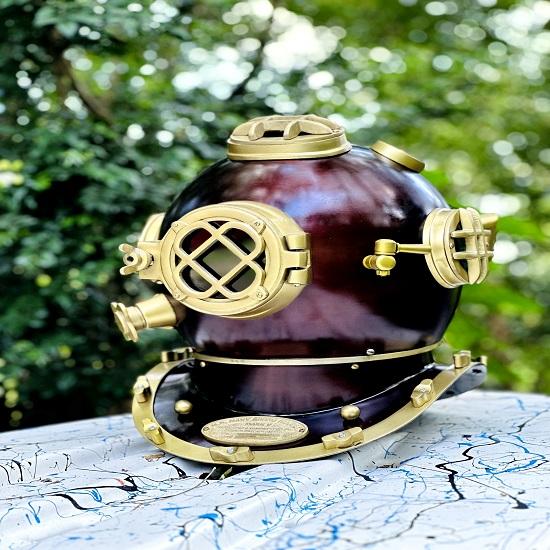 

Шлем для подводного плавания, морской водолазный шлем, водолазный шлем ВМС США, водолазный шлем