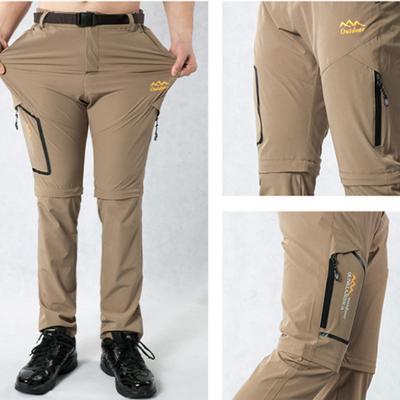 Pantalon de sport souple pour homme, imperméable, coupe-vent, pour voyage, camping et randonnée, ski