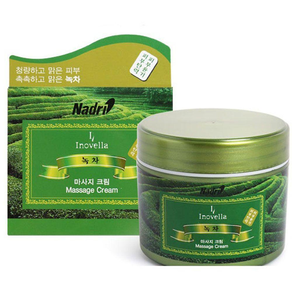 inovella ZJXTTZQD Women s Massage Moisturizing Skin Cream Green Tea 300ml