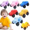 High Elasticity Dinosaur TPR Stretch Car Toy Decompression Stretching Car Toys  Practical Jokes