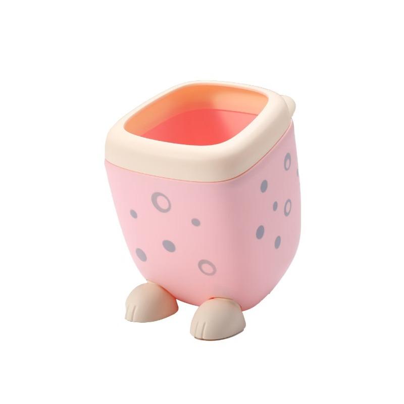 Currency Leopard Stereoscopic Pen Container