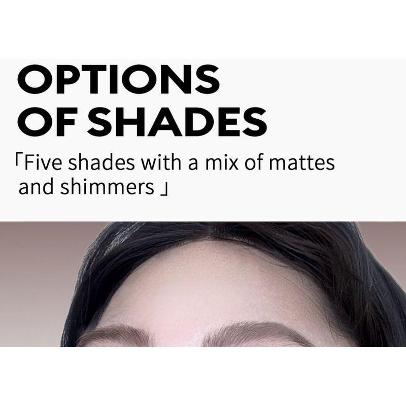 Eunarz - Série Cor Pura Paleta de Sombras 5 Cores - 4 Tipos