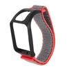 2 In 1 Elastic Braided Nylon Sport Watch Strap Replacement Watch Band Accessory for TOMTOM Runner3 Bluish Red