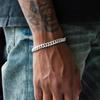 Stainless Steel  Men's Curb Cuban Link Chain Bracelets Jewelry