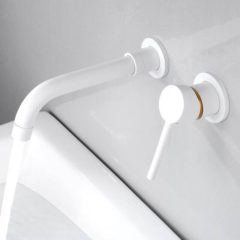 Concealed Antique Wall-Mounted Basin Faucet