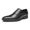 Fashion Cowhide Leather Business Shoes Men Business Dress Shoe Rubber Sole Men's Lace-Up Elegant Formal Oxford Shoes EU Size 38-43