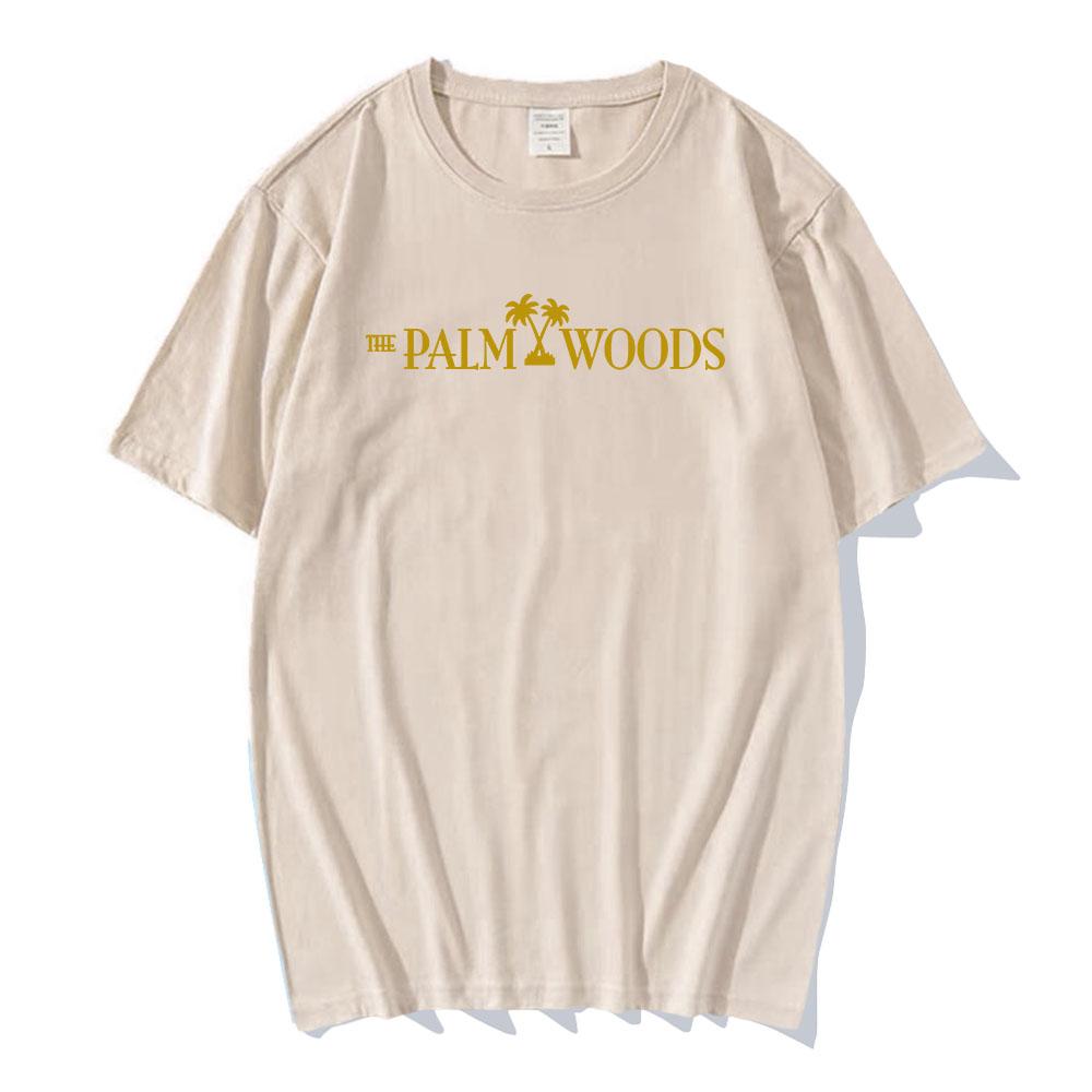 The Palm Woods Tee BIG TIME RUSH Music Group T-shirt Short Sleeve Cotton Female TShirt Round Neck Unisex Streetwear Men Clothing