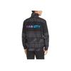 Puma Mcfc Prematch Jacket Logo Geometric Print Stand Collar Casual Zip Woven Jacket Men Jacket Black 765180-03