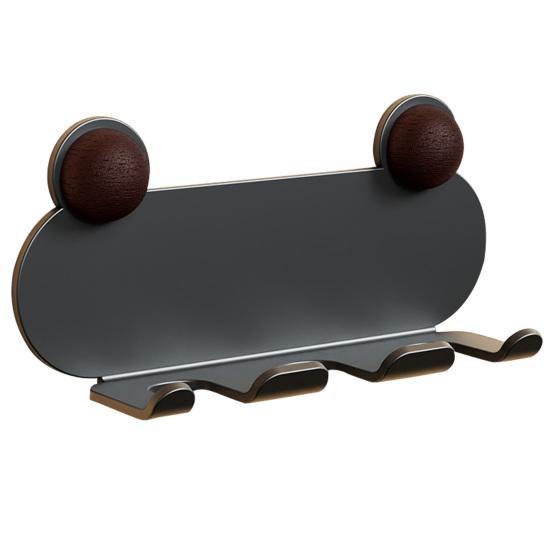 Wall Mount Power Plugs Hook No Drill Adhesive 1/2/3 Slots Plugs Holder Kitchen Appliances Charger Plugs Organizer Rack