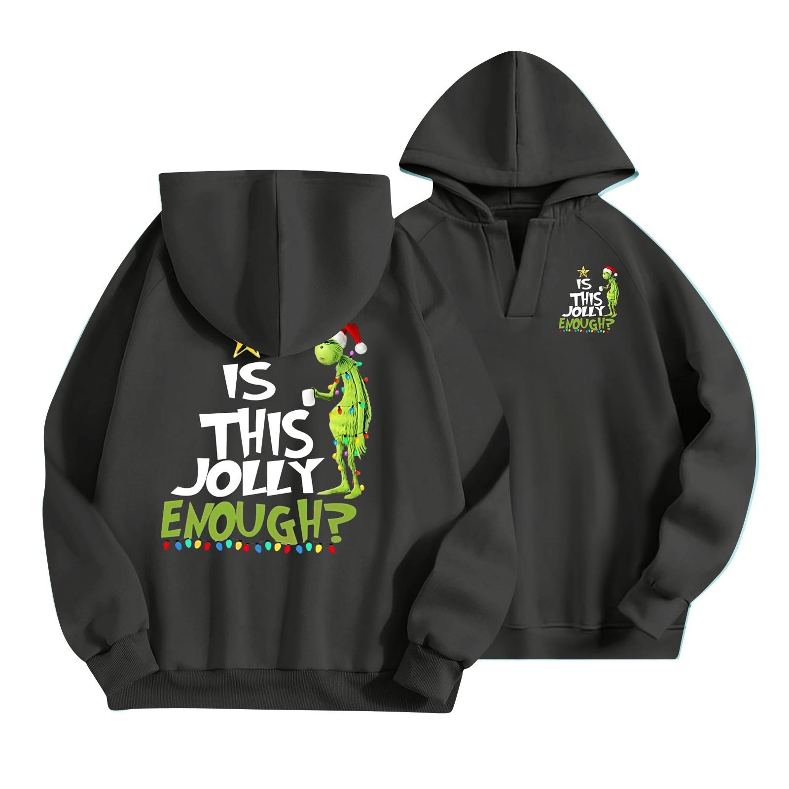 

Женская мода, легкий свитер с длинным рукавом, толстовка с капюшоном, свободный свитшот с графическим принтом XXL