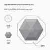 Custom Compact Dual-Use Anti-UV Umbrella, Mini Parasol for Sun and Rain