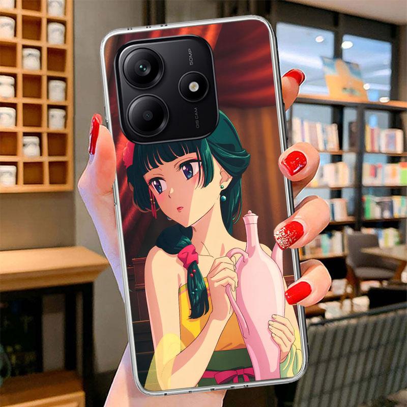 A-Apothecary D-Diaries Anime Phone Case For Xiaomi Redmi Note 15 14 13 12 11 10 Pro Plus 14S 12S 11S 11T 11E 10S Soft Fundas She