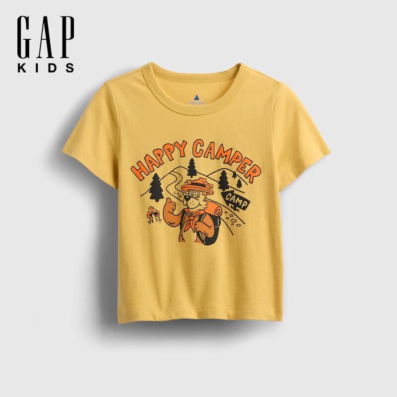 Gap Toddler Boys  Fun Print Cotton Short Sleeve T-Shirt 110/60
