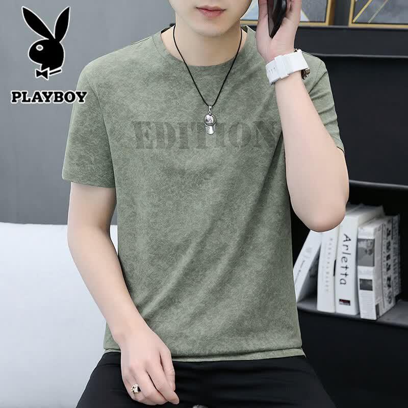 PLAYBOY Men s Short Sleeve T-Shirt M