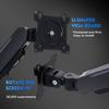 13-32 Inch Adjustable Gas Spring Monitor Arm - Rotating, Lifting, Tilting Screen Holder