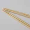 SUNLIFE Cooking Made in Natural Floral Set of 2 Chopsticks, Japan, 33cm, Wood, Pattern,
