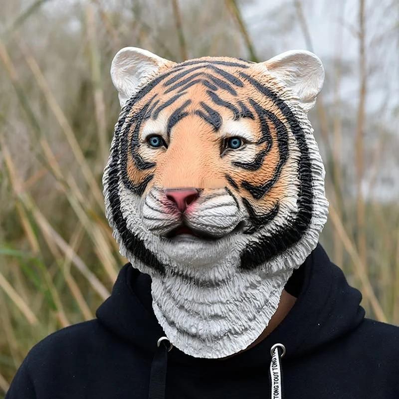 Animal Cat Mask Novelty Funny Adults Late Full Head Mask For Halloween Cute Costume Cosplay Party Props For Unisex For Adults