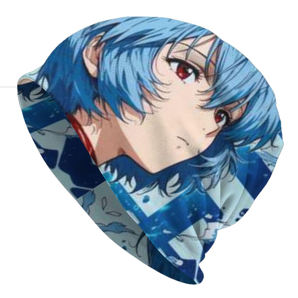 Bonnet Hats EVA Men Women's Thin Hat Rei Ayanami (1) Street Style Cap Hip Hop Skullies Beanies Caps