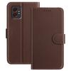 For Samsung Galaxy XCover7 Pro Leather Case Wallet Stand Solid Color Anti Drop Phone Cover