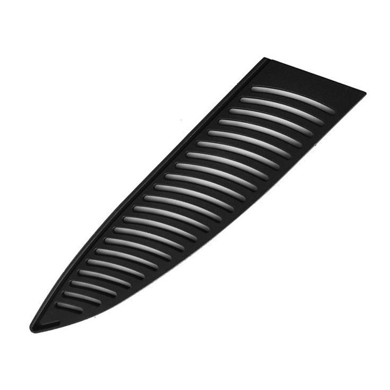 Bıçak Kılıfı Siyah Plastik Bıçak Kılıfları Oyuk Bıçak Bıçağı Koruyucu Kılıf Kenar Koruyucuları Kılıf Mutfak Aksesuarları