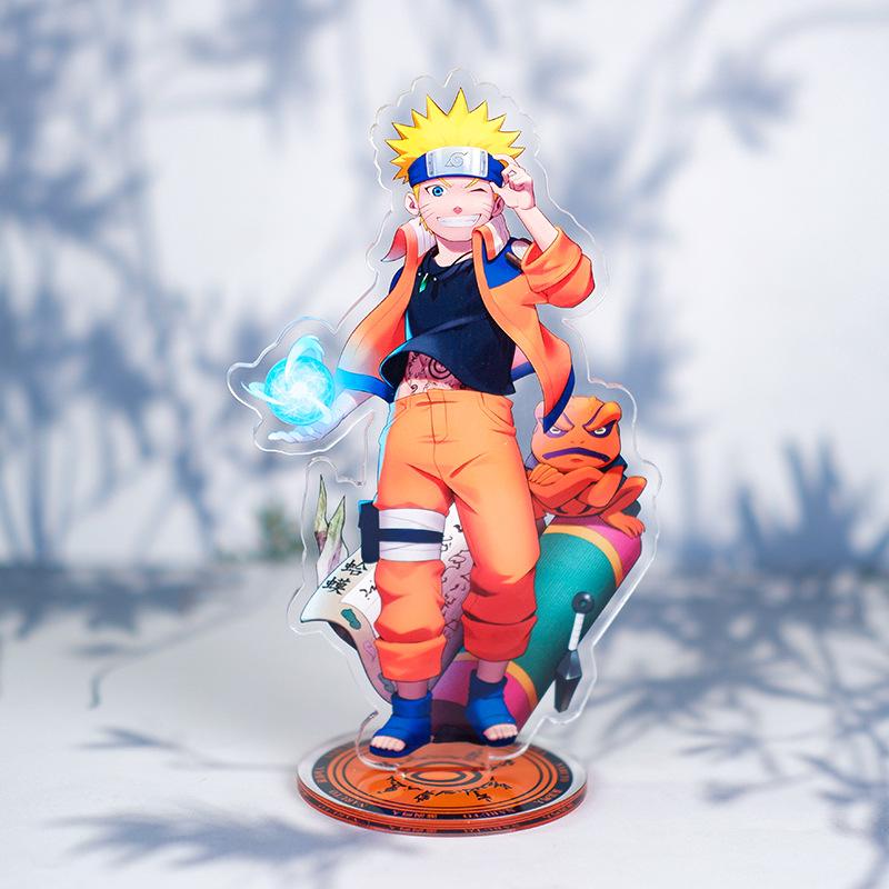 Acrylic Stand Figure Hatake Kakashi Uzumaki Uchiha Sasuke Haruno Sakura Orochimaru Gaara Model Designed For Kid