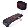 Bike Saddle Pad Bike Child Seat With Back Rest Bike Back Seat Bicycle Rear Rack Saddle Pu Leather Soft Cushion For Cycling Parts
