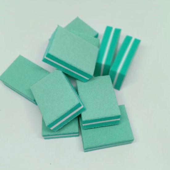 50 Teile/beutel Nagelfeile Mini Multifunktionsschwamm Maniküre Werkzeuge Pufferblöcke für Nägel