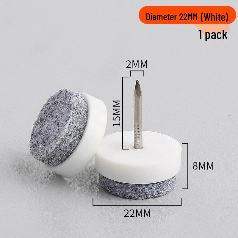 Thickened Silent Anti-slip Furniture Floor Pads: Moisture-proof Felt Nail Protectors for Tables, Chairs, Sofas, Cabinets.
