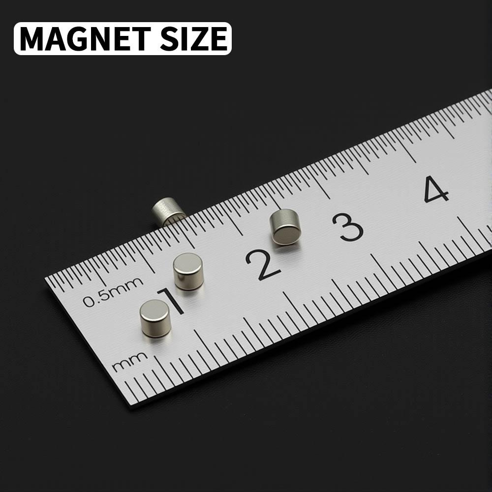 3x3mm Starker Neodym-Magnet N35 NdFeB Permanent-Magnet Runde Superstarke Kühlschrankmagnete DIY