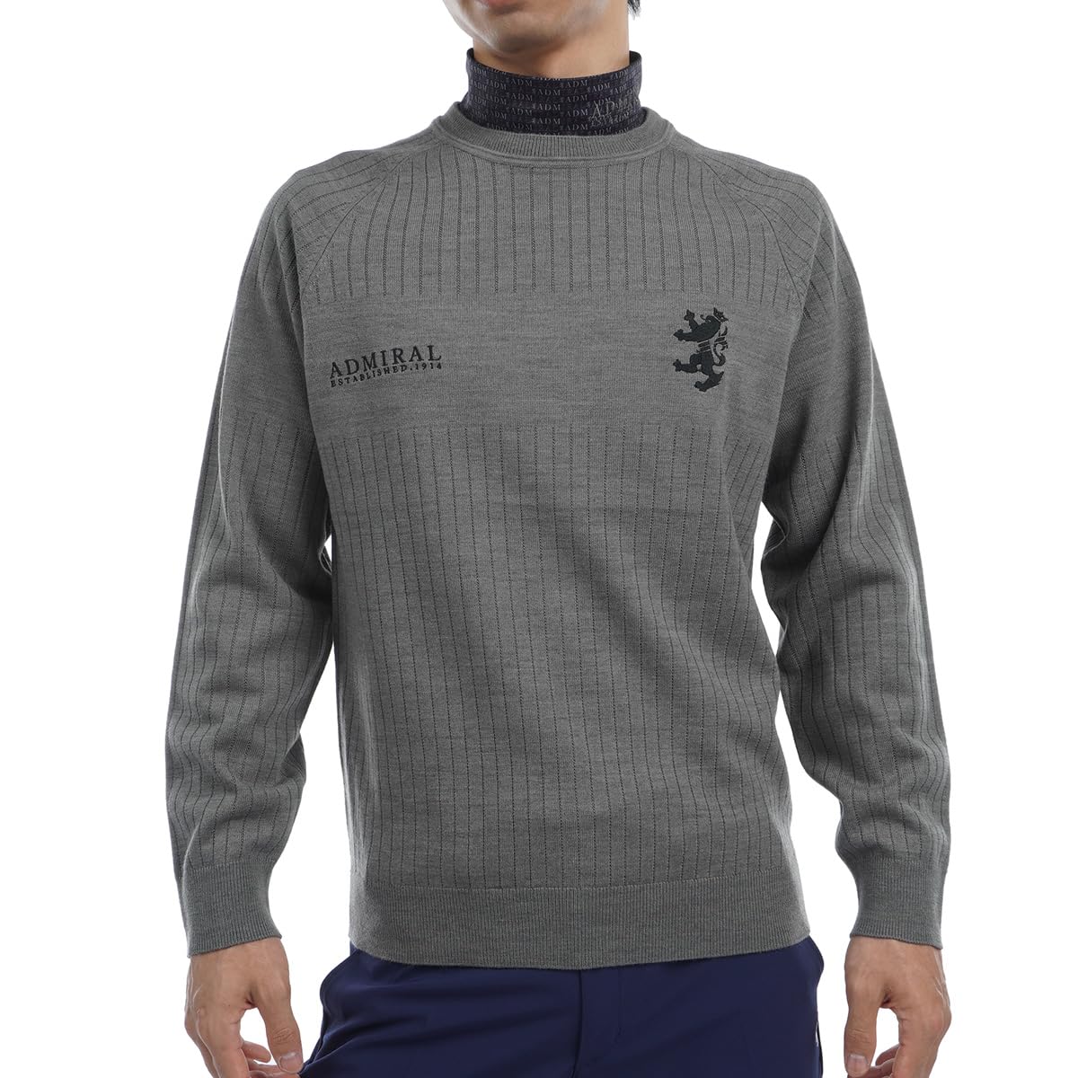

Admiral Golf Big Rampant Crew Neck Sweater ADMA472