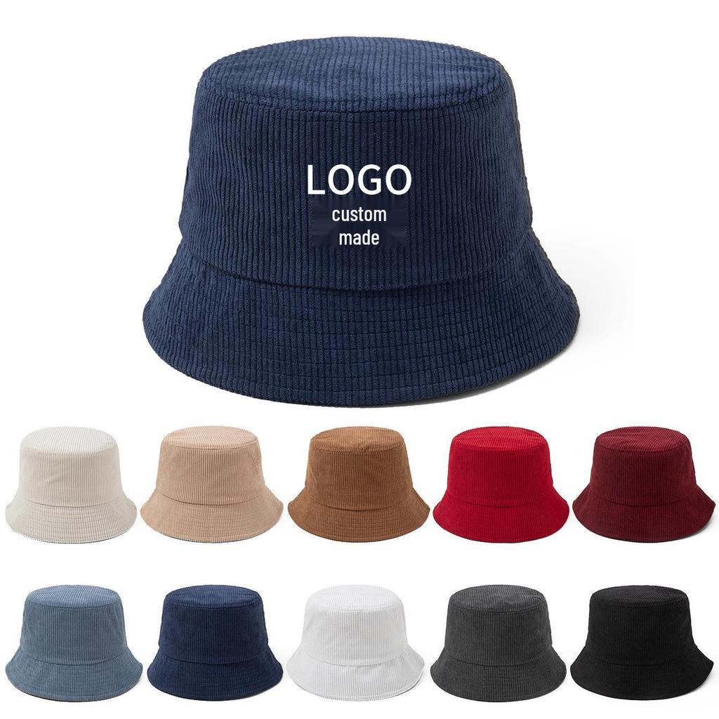 Cappello da Pescatore a Coste Stile Giapponese Retrò - Cappello a Secchiello Versatile e alla Moda per Uomo e Donna